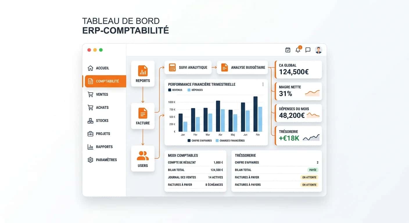 ERP Comptabilité : Fonctionnalités, Comparatif et Critères de Choix