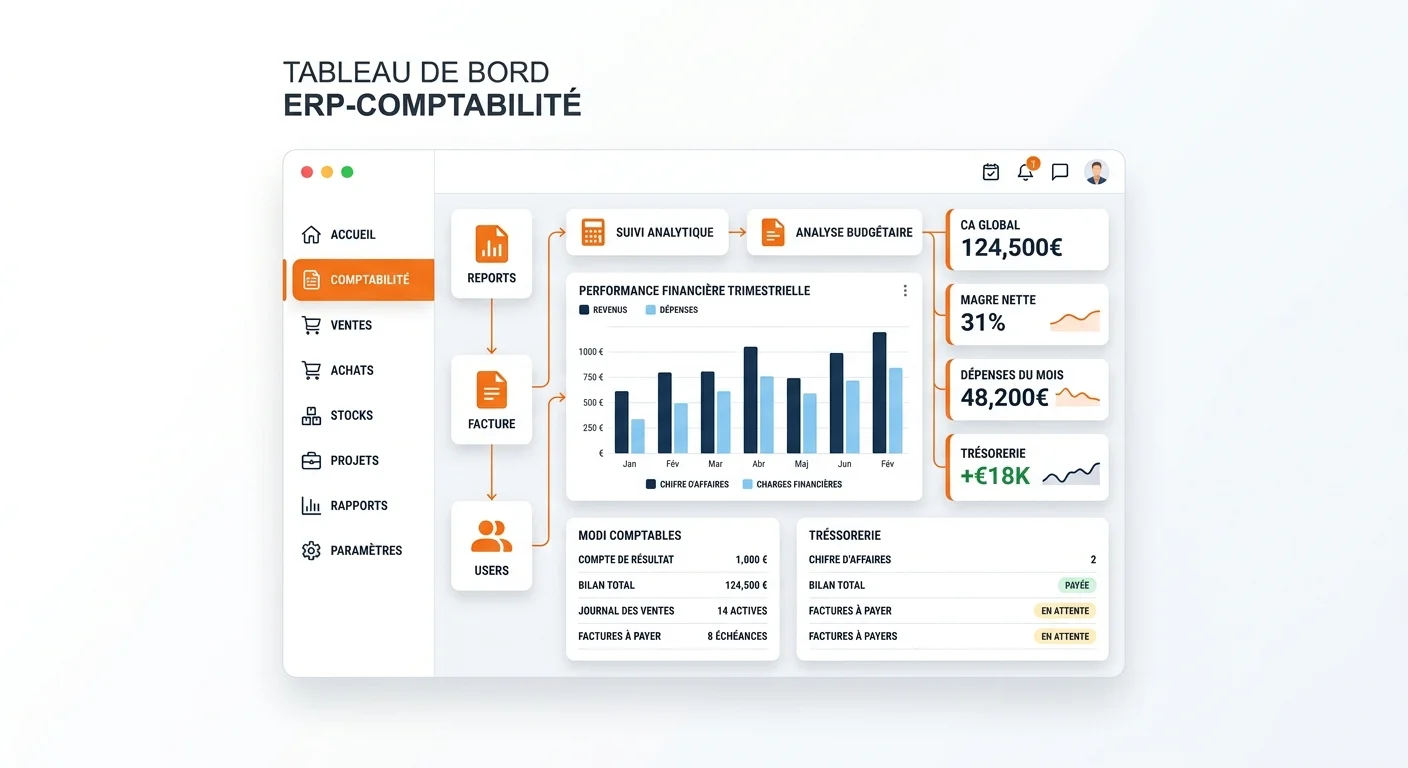 ERP Comptabilité : Fonctionnalités, Comparatif et Critères de Choix