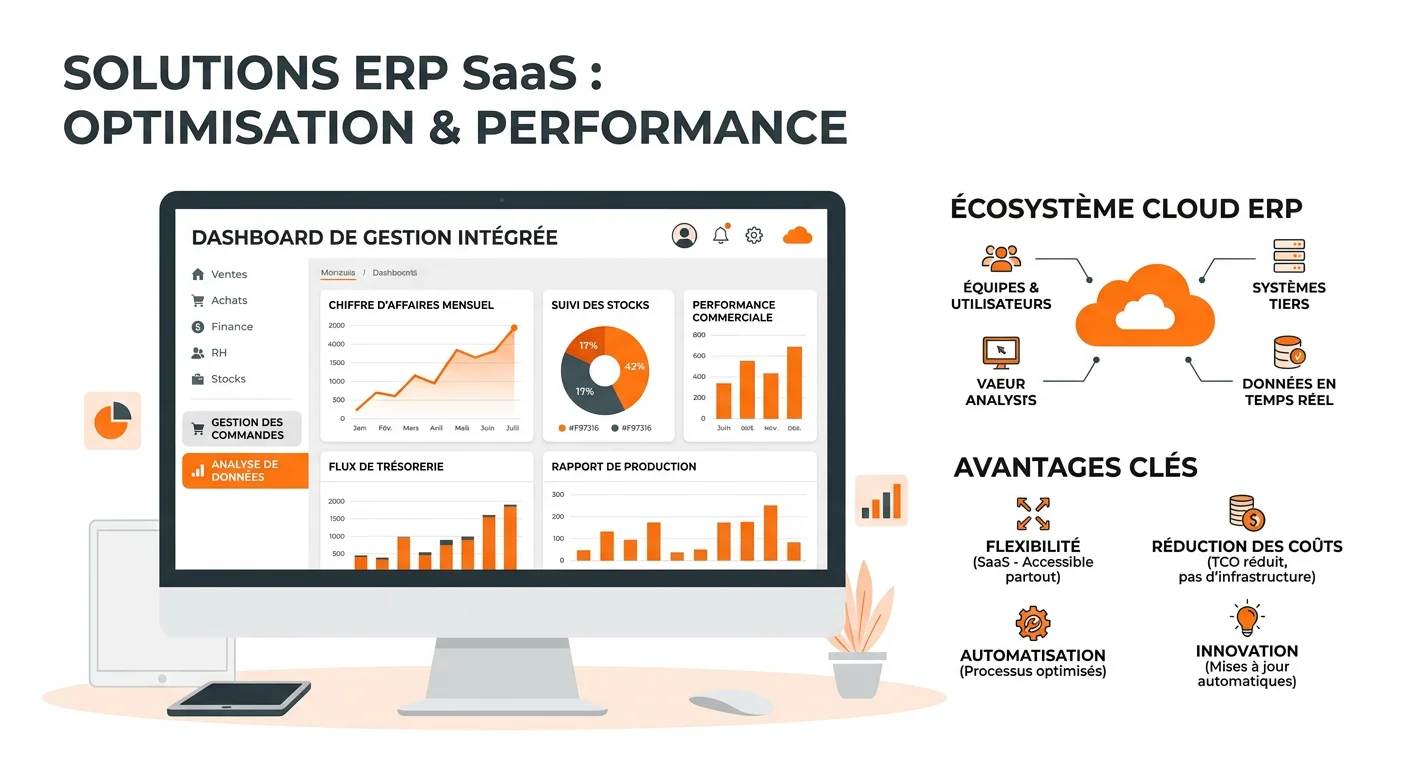 ERP SaaS : 50 à 300 €/mois — Comparatif & Sélection PME 2026