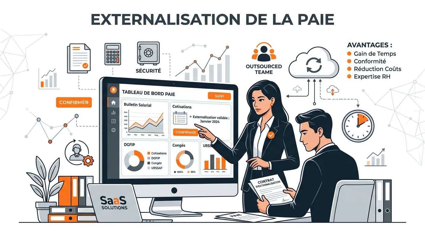 Externalisation de la paie : méthode, coûts et pièges à éviter