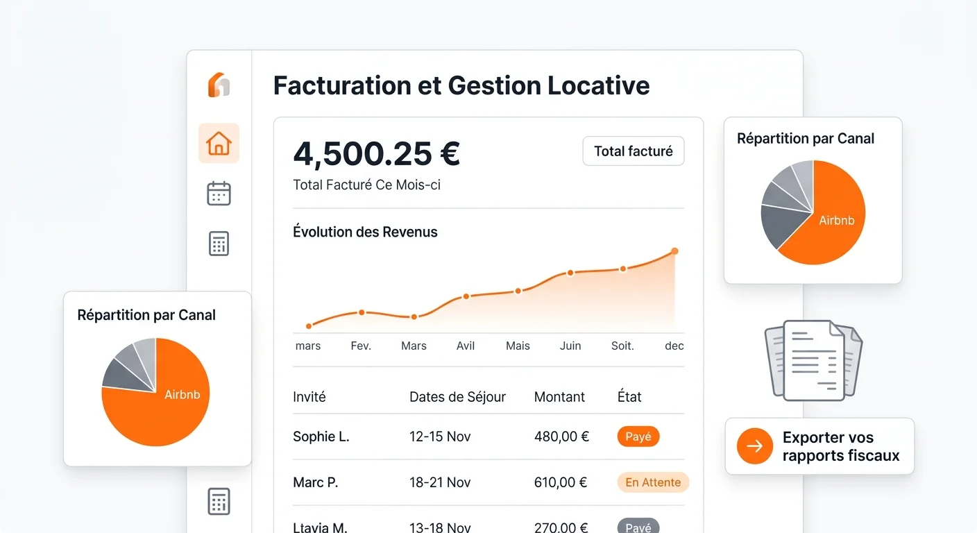 Facture Airbnb : ce qu'Airbnb fournit et ce que l'hôte doit émettre