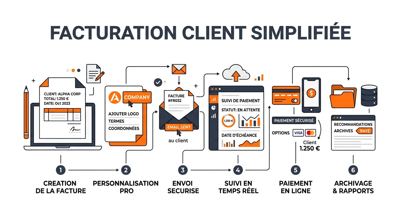 Facture client : le guide complet pour PME et indépendants