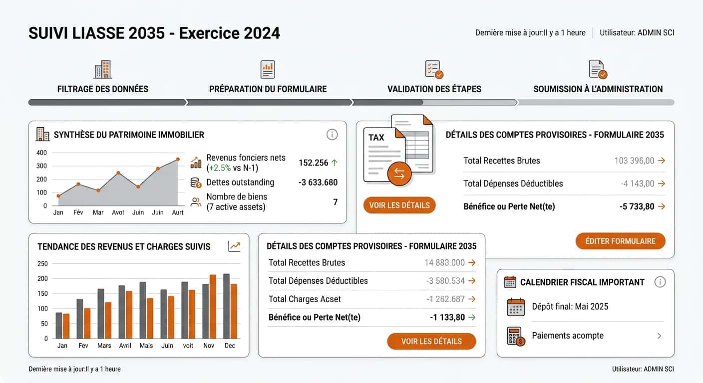 Liasse 2035 : guide BNC pour déclaration contrôlée 2026