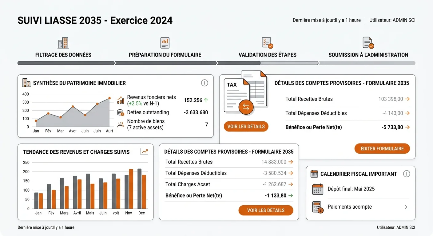 Liasse 2035 : guide BNC pour déclaration contrôlée 2026