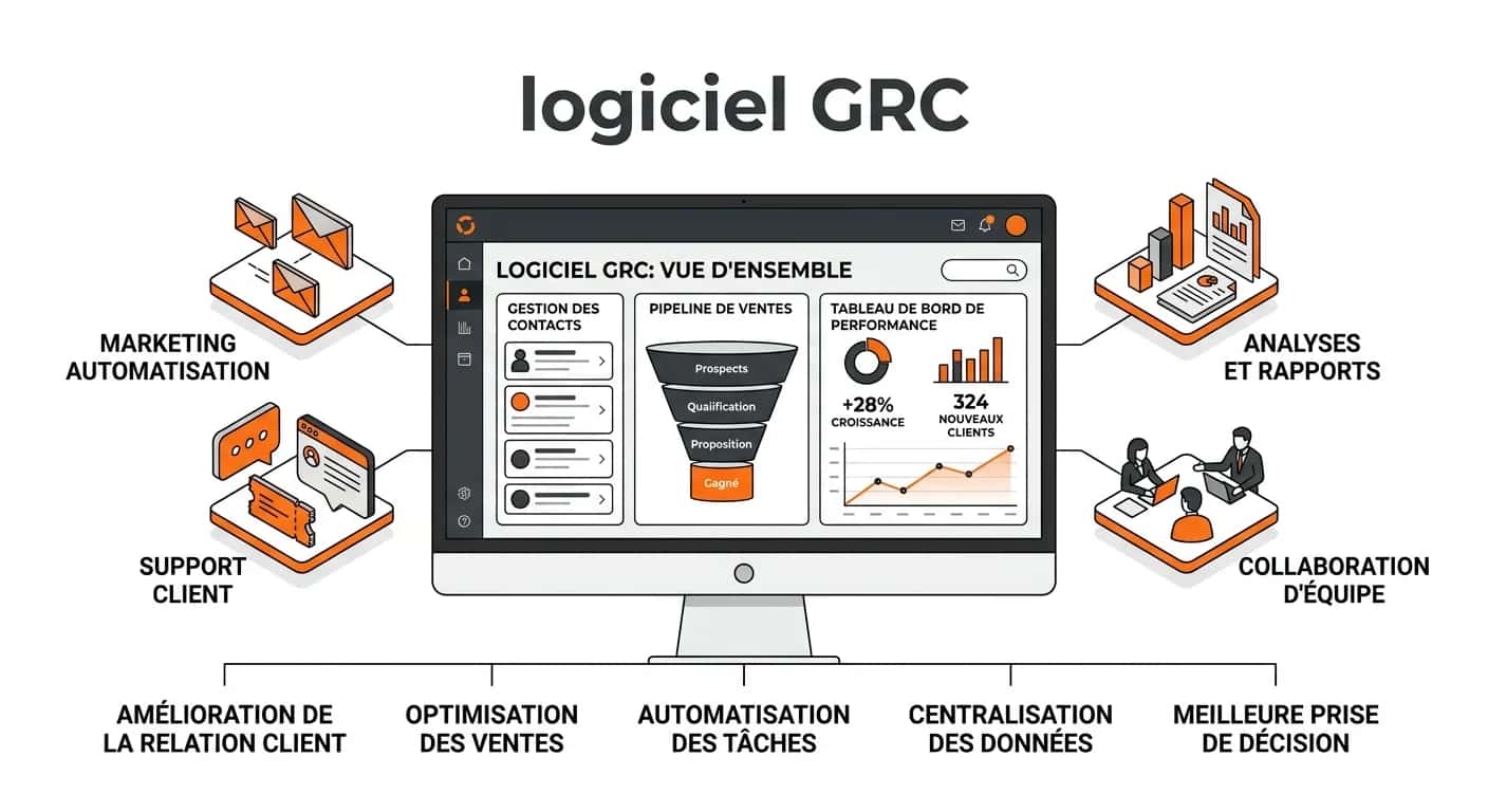 Logiciel GRC : 7 solutions pour gérer vos clients en 2026