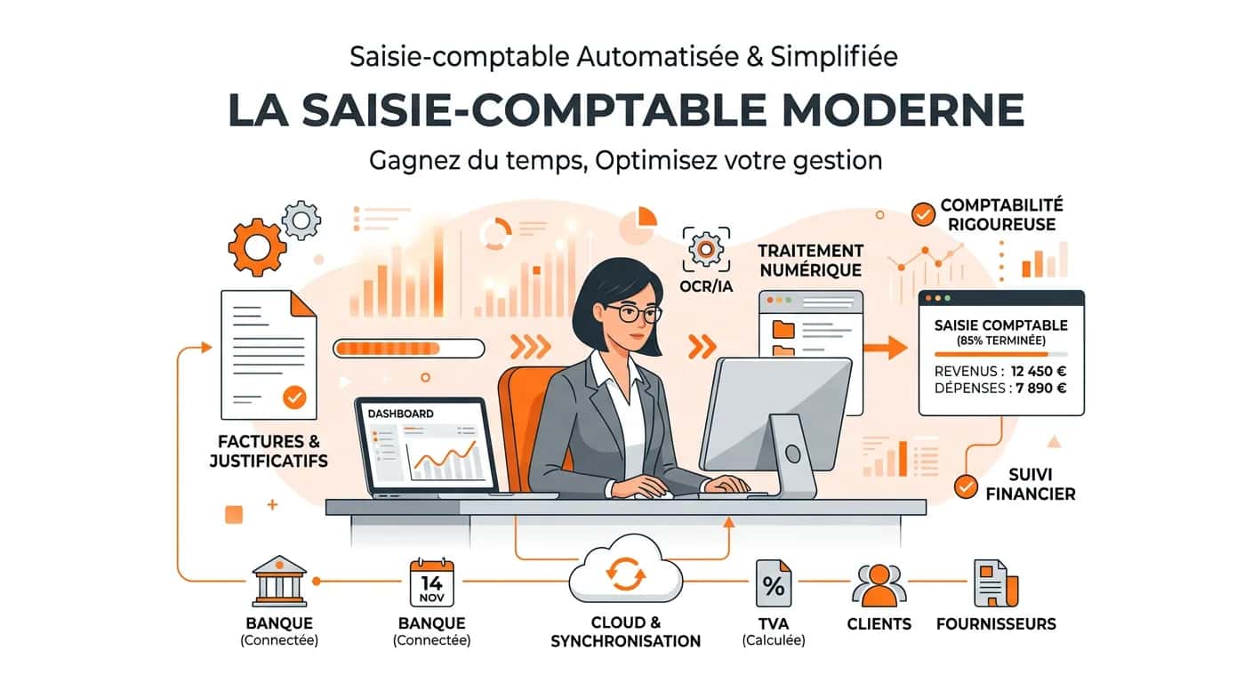 Saisie comptable : méthode complète pour PME (2026)
