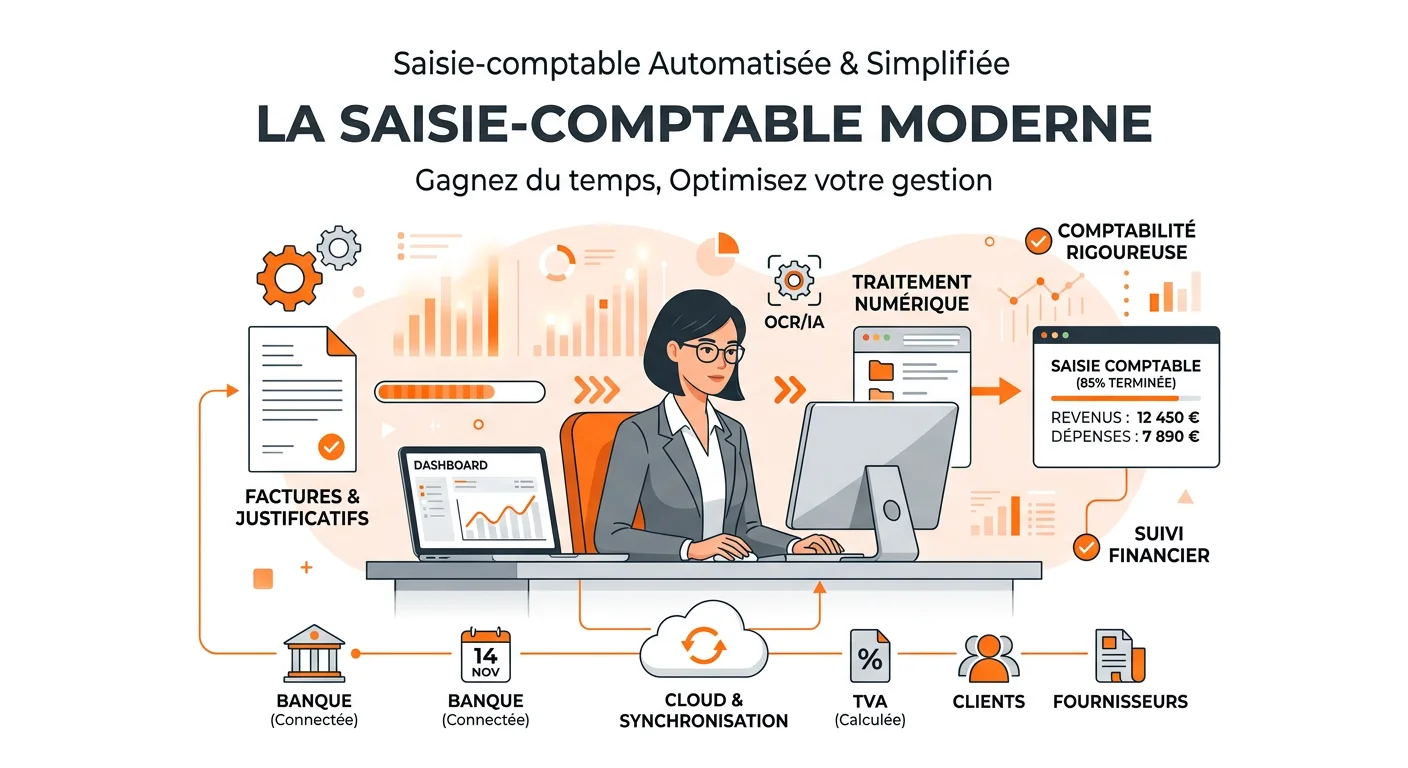 Saisie comptable : méthode complète pour PME (2026)