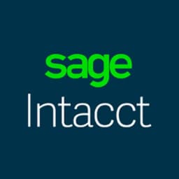 Sage Intacct Sage Intacct